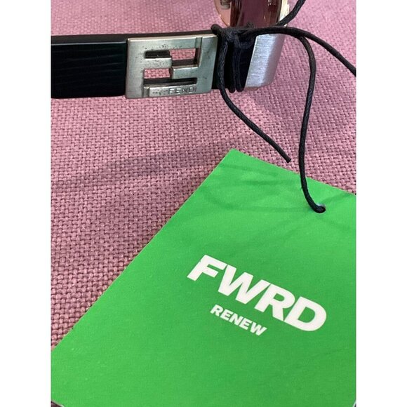 FWRD Renew Fendi 90s Vintage Sunglasses in Black SL 7133 Womens - Picture 7 of 10